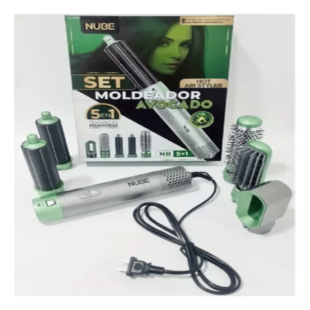 Miniatura 2 de Cepillo Secador 5 En 1 Aguacate